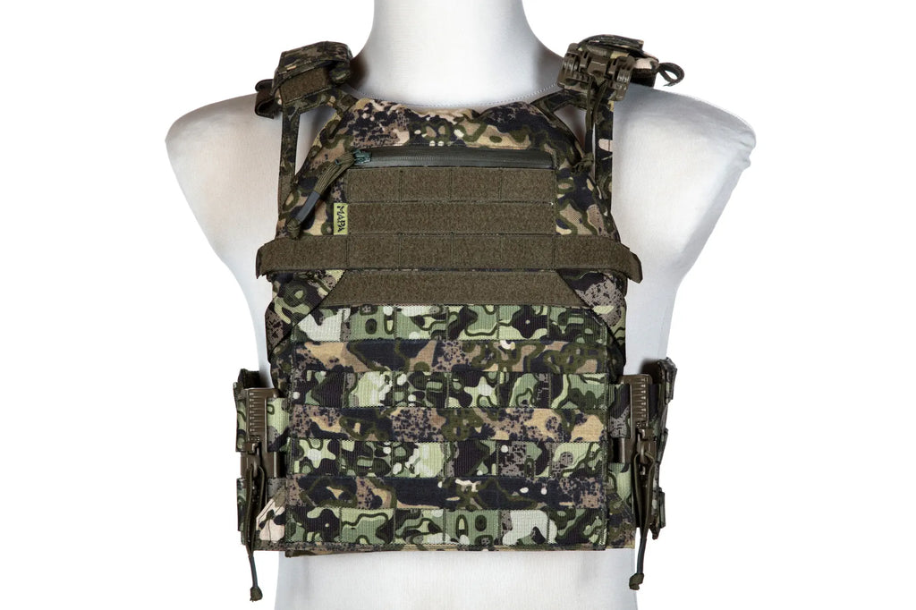CHALECO TACTICO PLATE CARRIER PANEL DES. VERDE OD - Airsoft