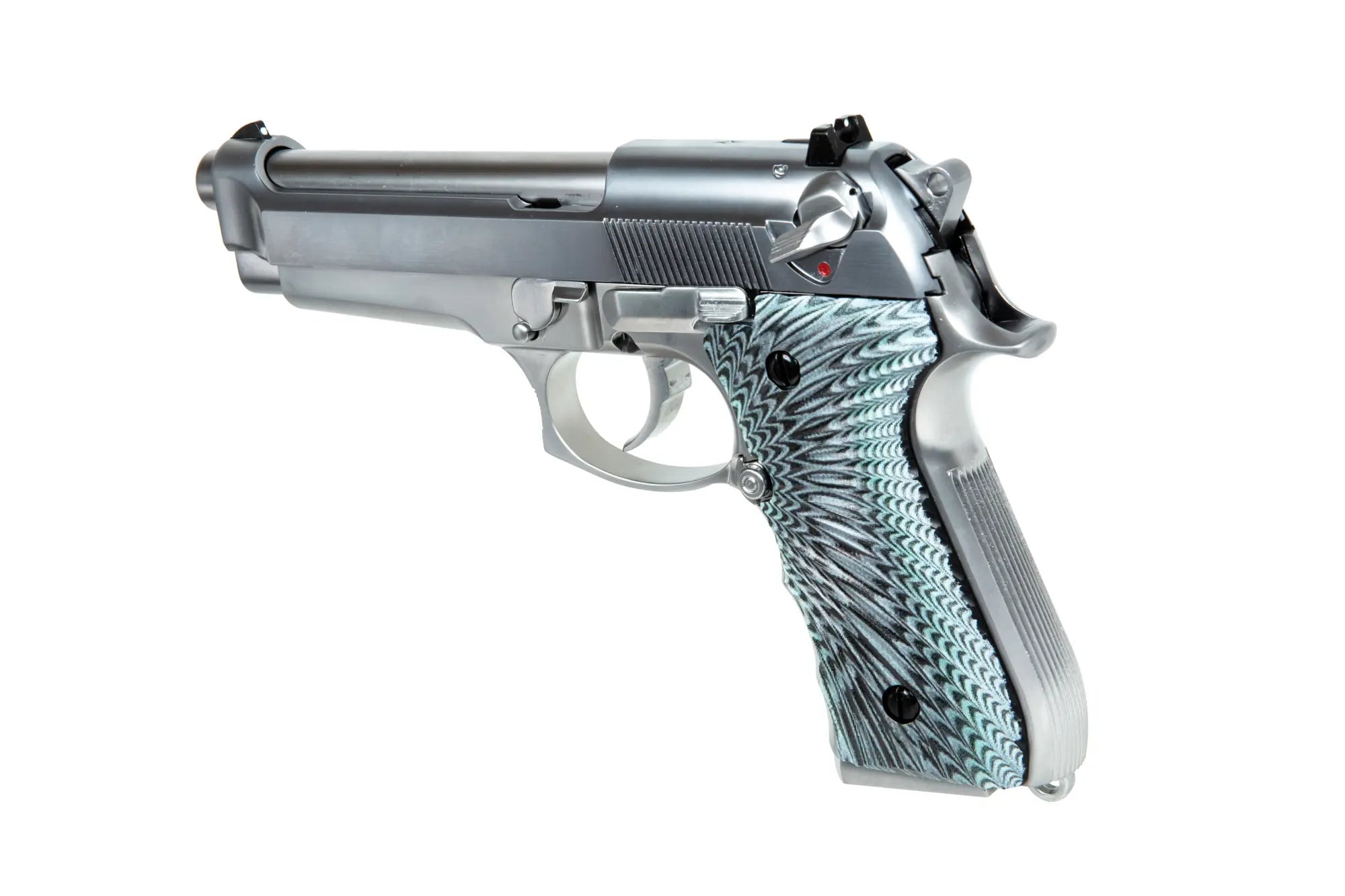 M92 EAGLE gas pistol replica - Silver-5