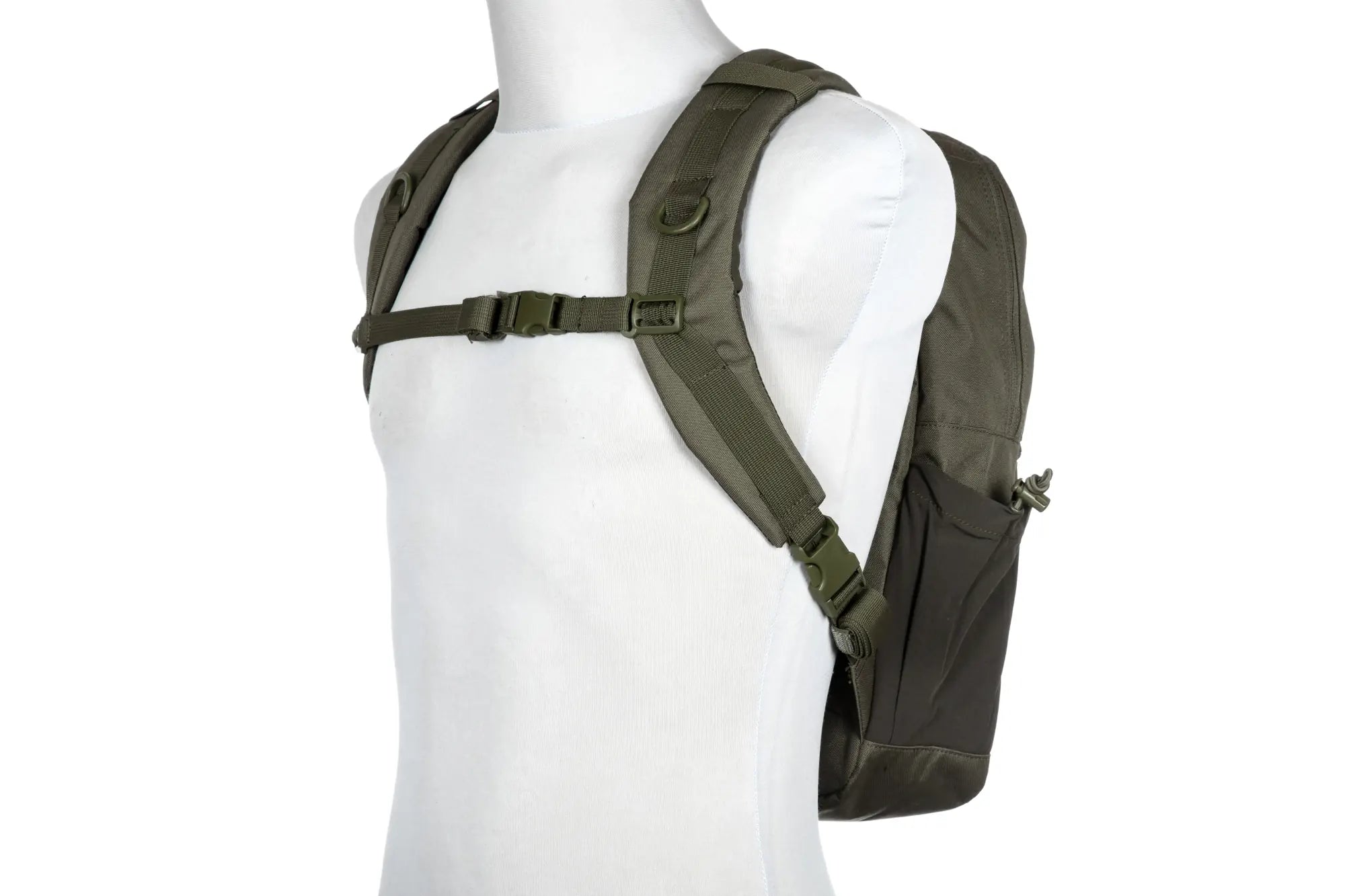 Laser cut light weight backpack - olive