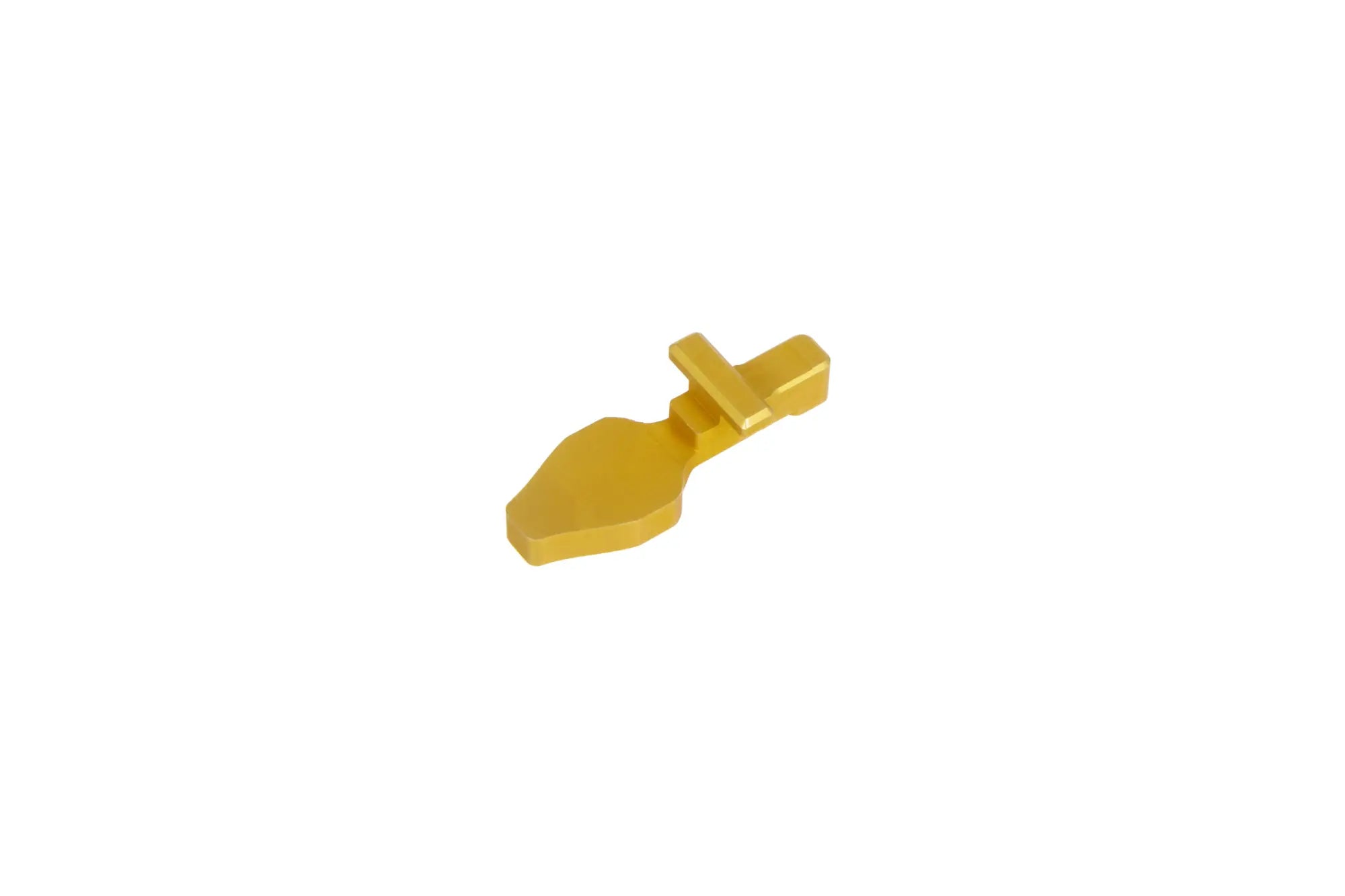 CNC Bolt Catch For M4/M16 Yellow