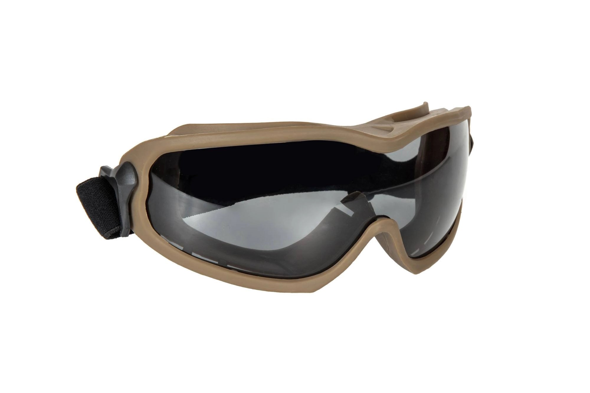 Tactical Goggles with Fan - Brown