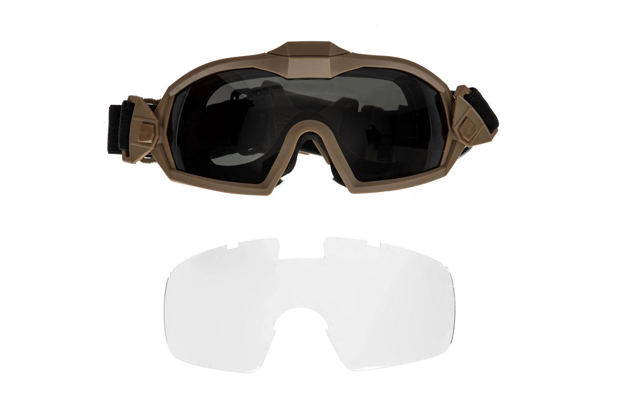 Tactical goggles with fan