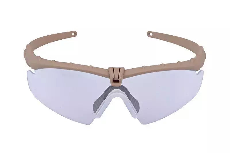 Taktische Augenschutzbrille - klar