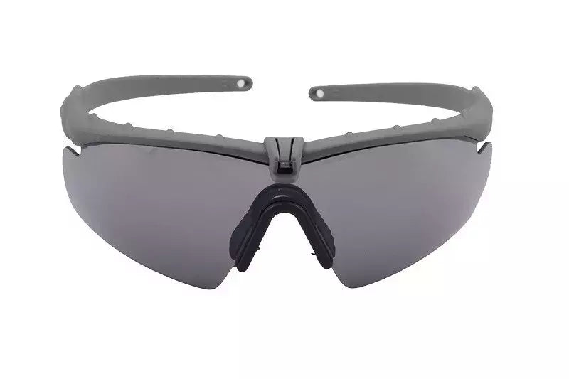 Taktische Augenschutzbrille - geräuchert