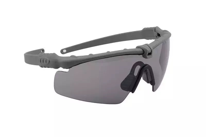 Taktische Augenschutzbrille - geräuchert