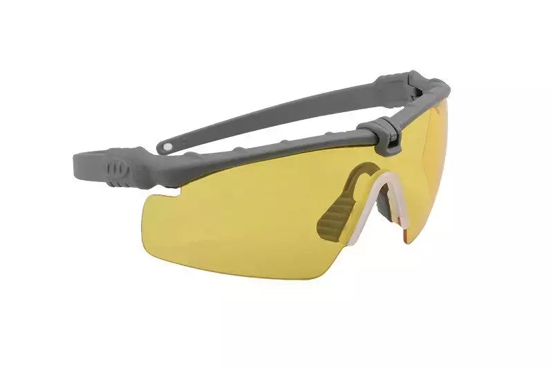 Taktische Augenschutzbrille - gelb