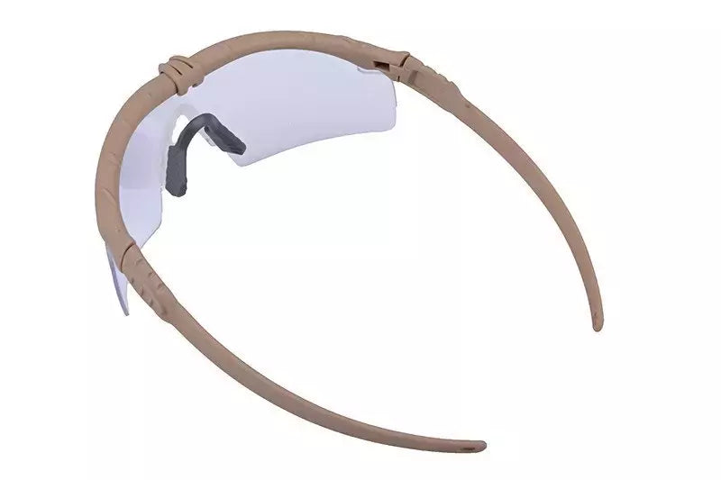 Tactical Glasses - tan/transparent