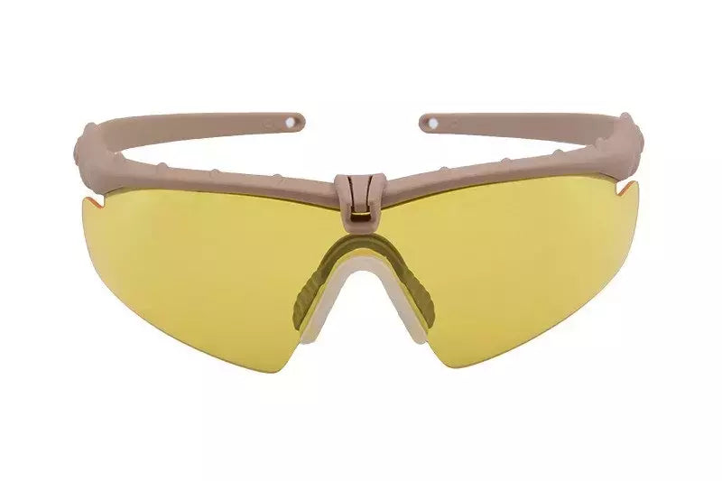 Taktische Augenschutzbrille - Gelb