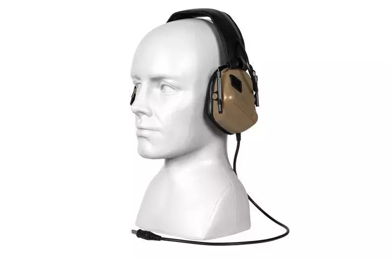 Tactical headset ERM - Tan