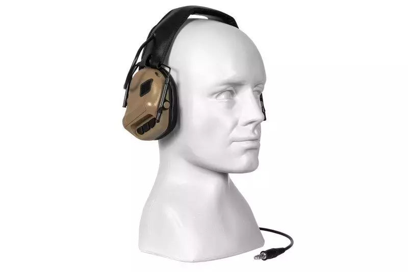 Tactical headset ERM - Tan-2