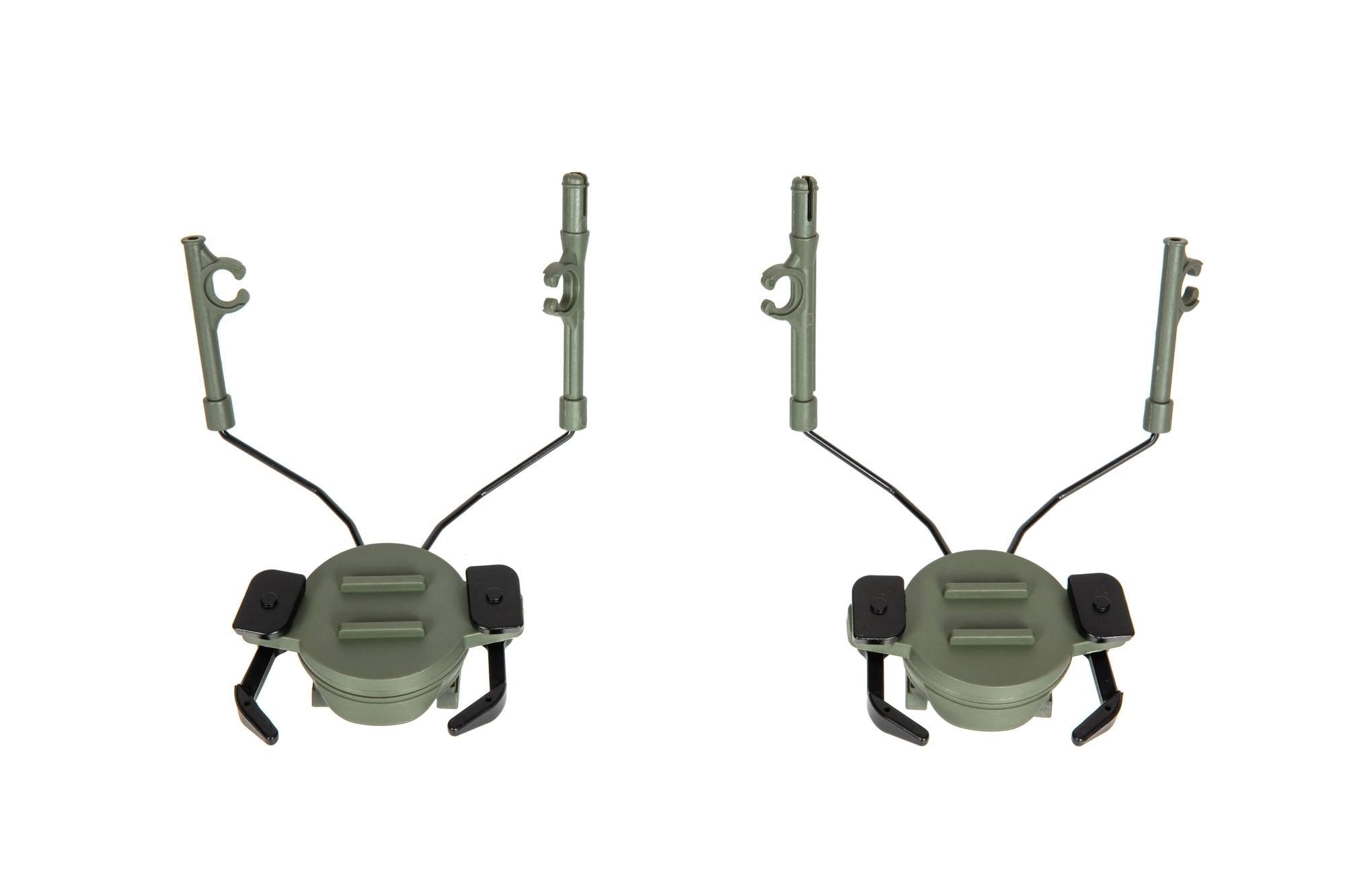 Montagekopfhörer für FAST / Opscore-Helme (19-21 mm) - Grün