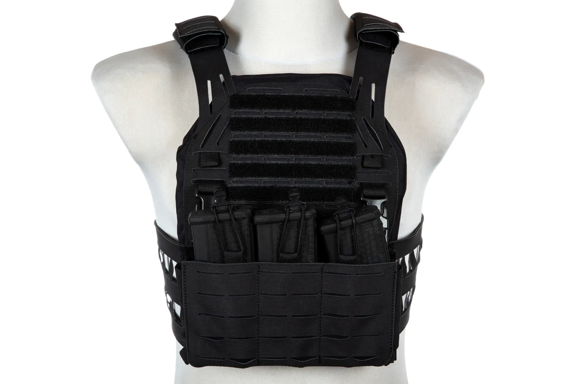 Stegadon laser cut tactical vest - Black