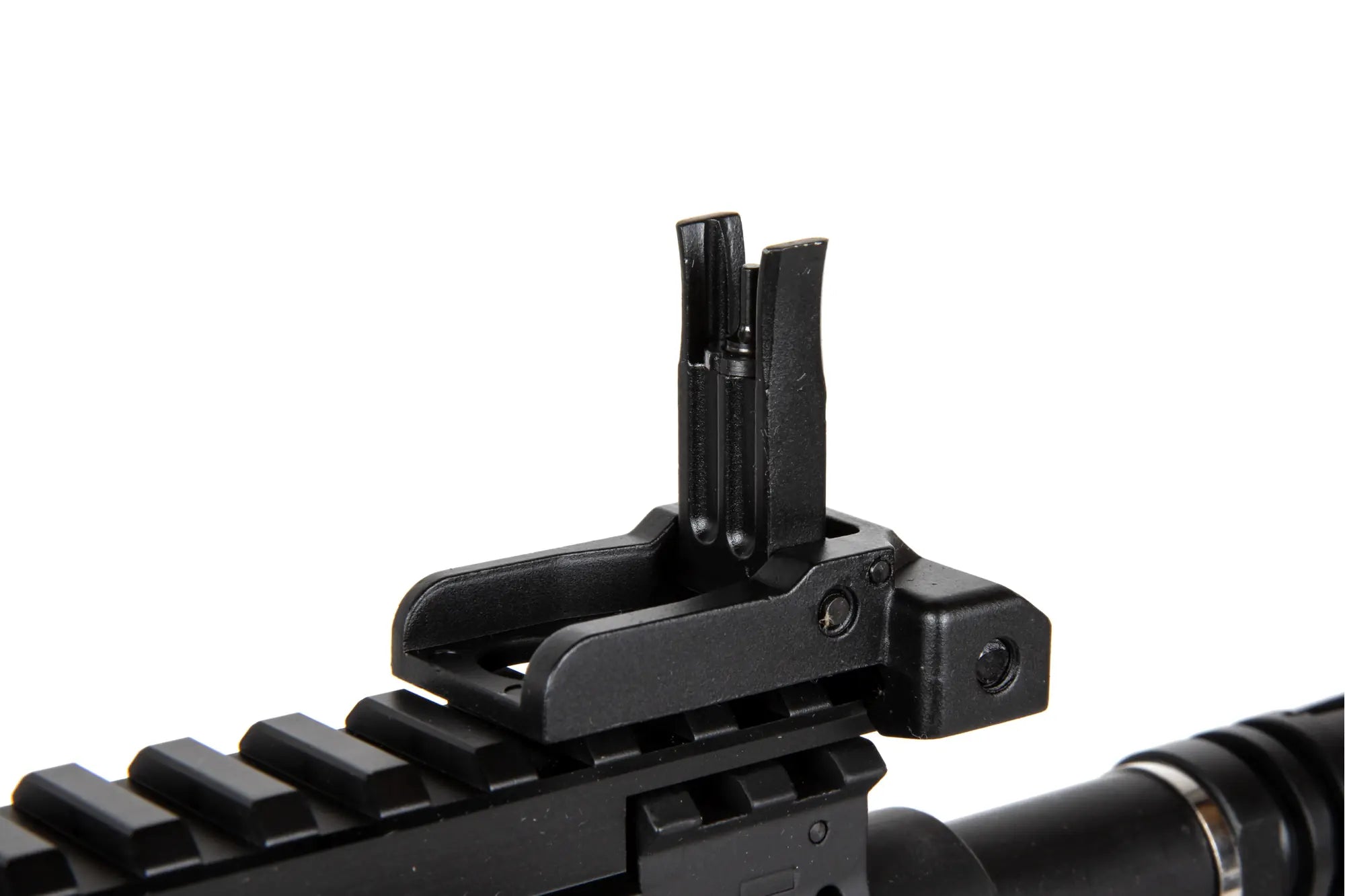 Airsoft rifle SR25 DMR folding sighting