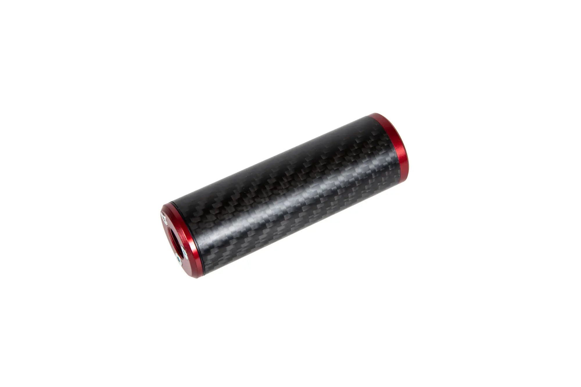 Carbon Silencer 30x100mm - Red