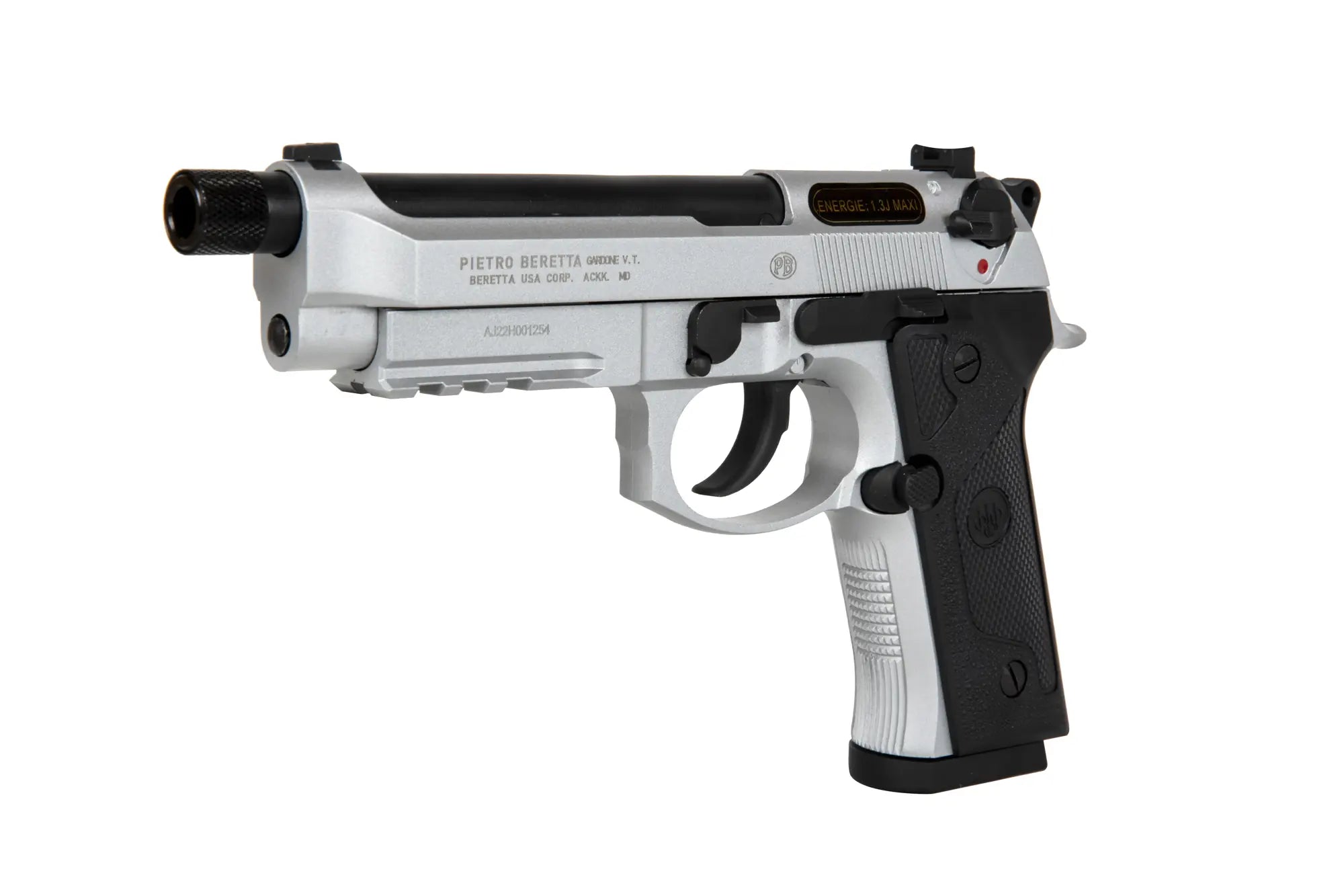 Beretta MOD. M9A3 FM - Inox Gas Pistol Replica-1