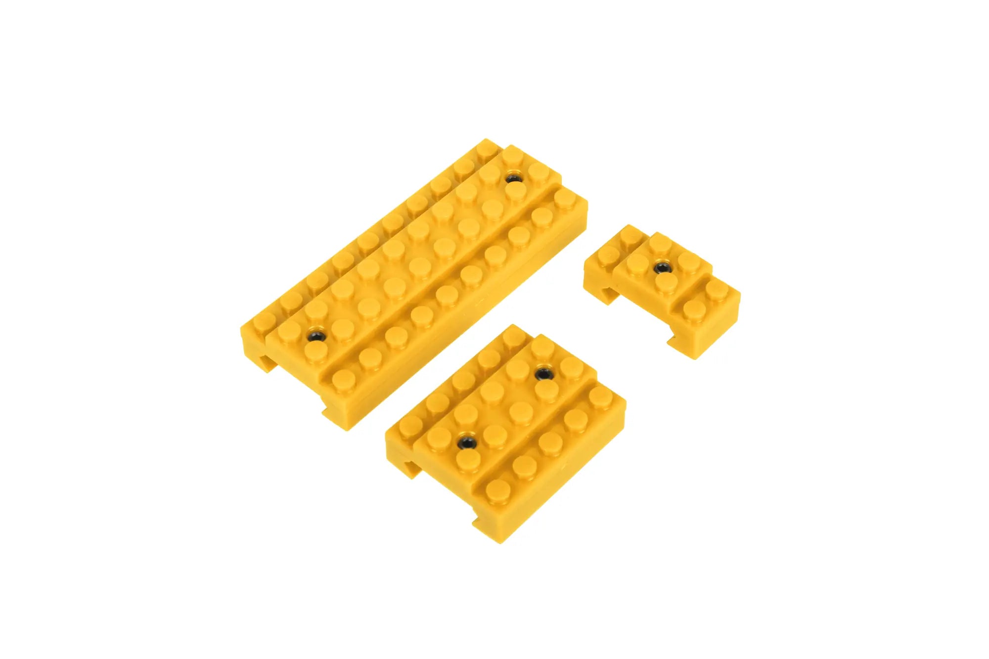 Rail covers RIS blocks - Yellow