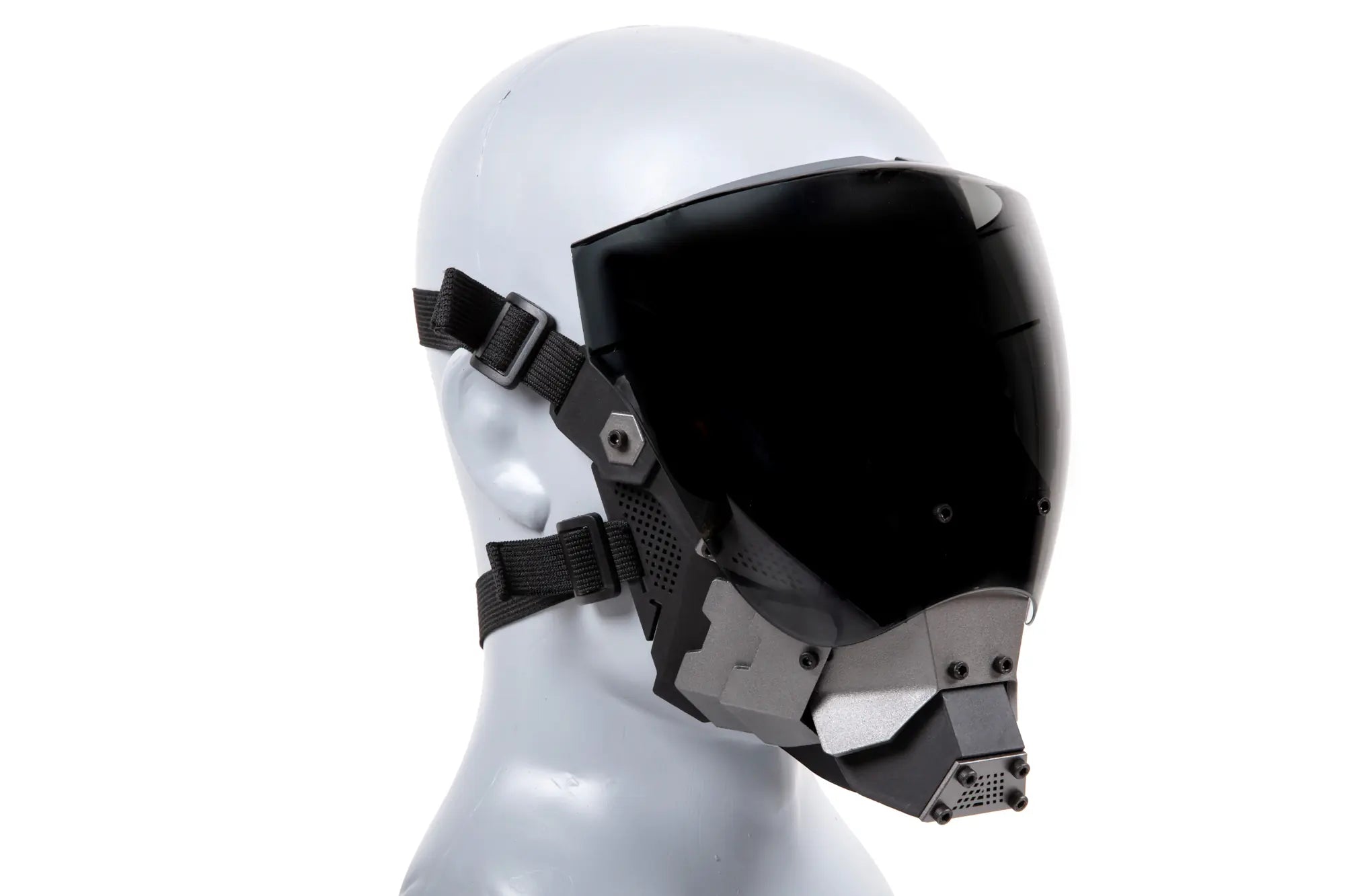 Maska Cyberpunk Commander - Czarna-2