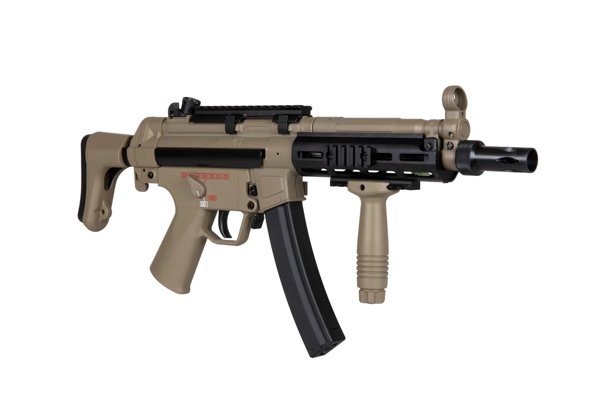 Replika pistoletu maszynowego JG MP5-808 Tan-5