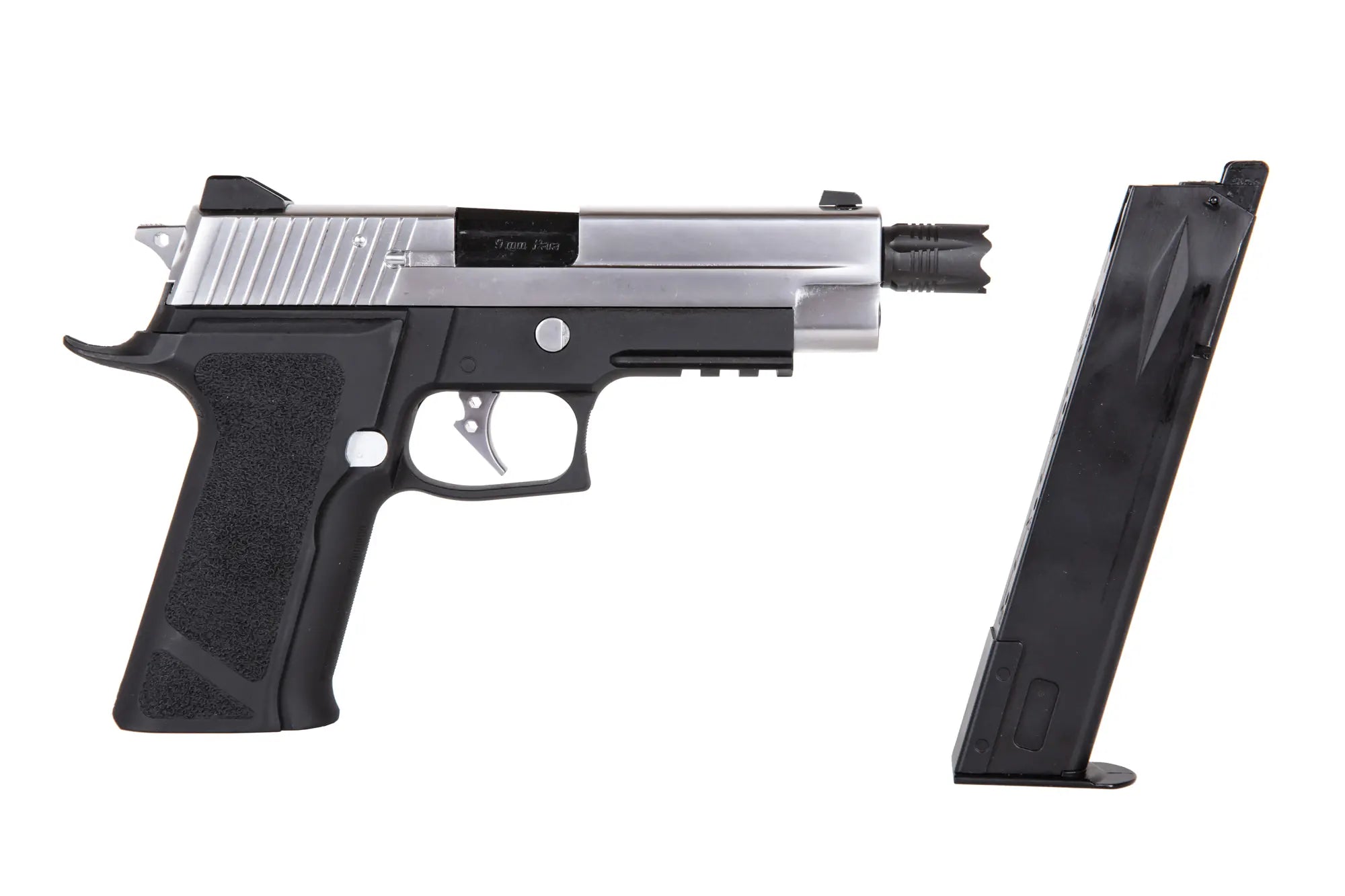 Replika pistoletu gazowego WE P-Virus Czarny-6
