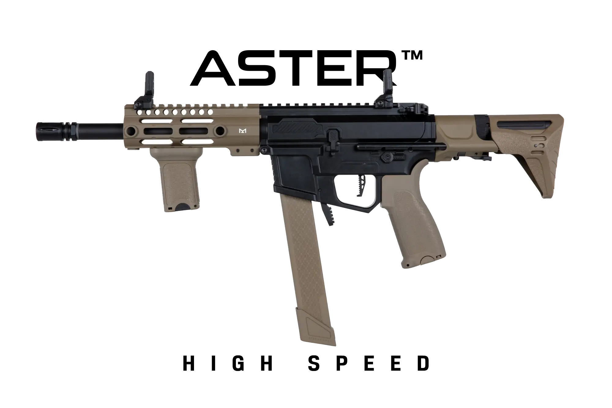 Replika pistoletu maszynowego Specna Arms SA-X01 EDGE 2.0™ HIGH SPEED Half-Tan