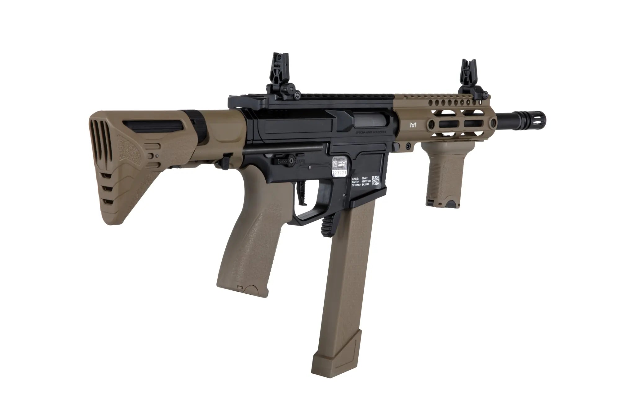Replika pistoletu maszynowego Specna Arms SA-X01 EDGE 2.0™ HIGH SPEED Half-Tan-13