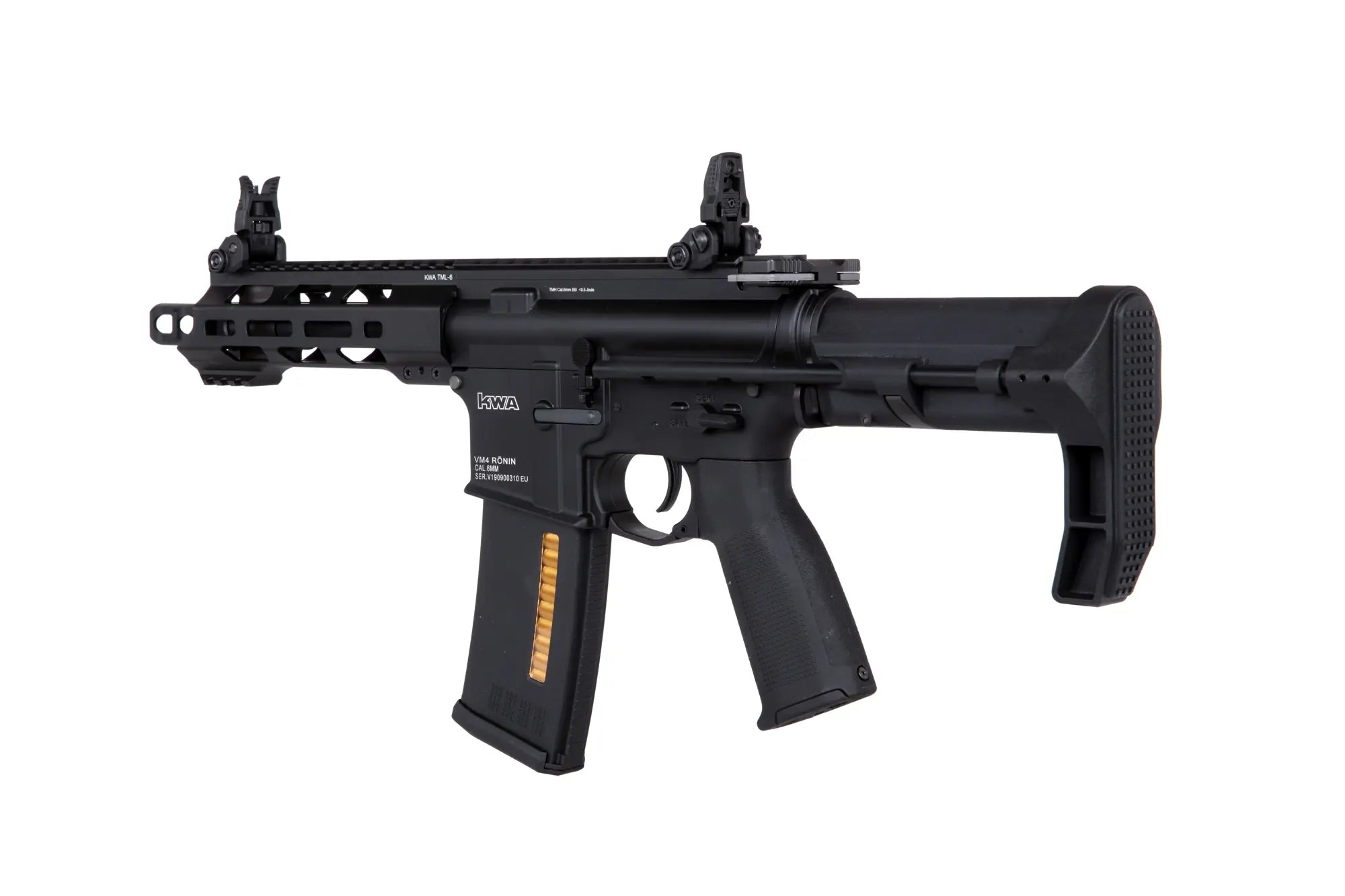 KWA VM4 RONIN T6 AEG 2.5 ver. 0.5J carbine replica Black-7
