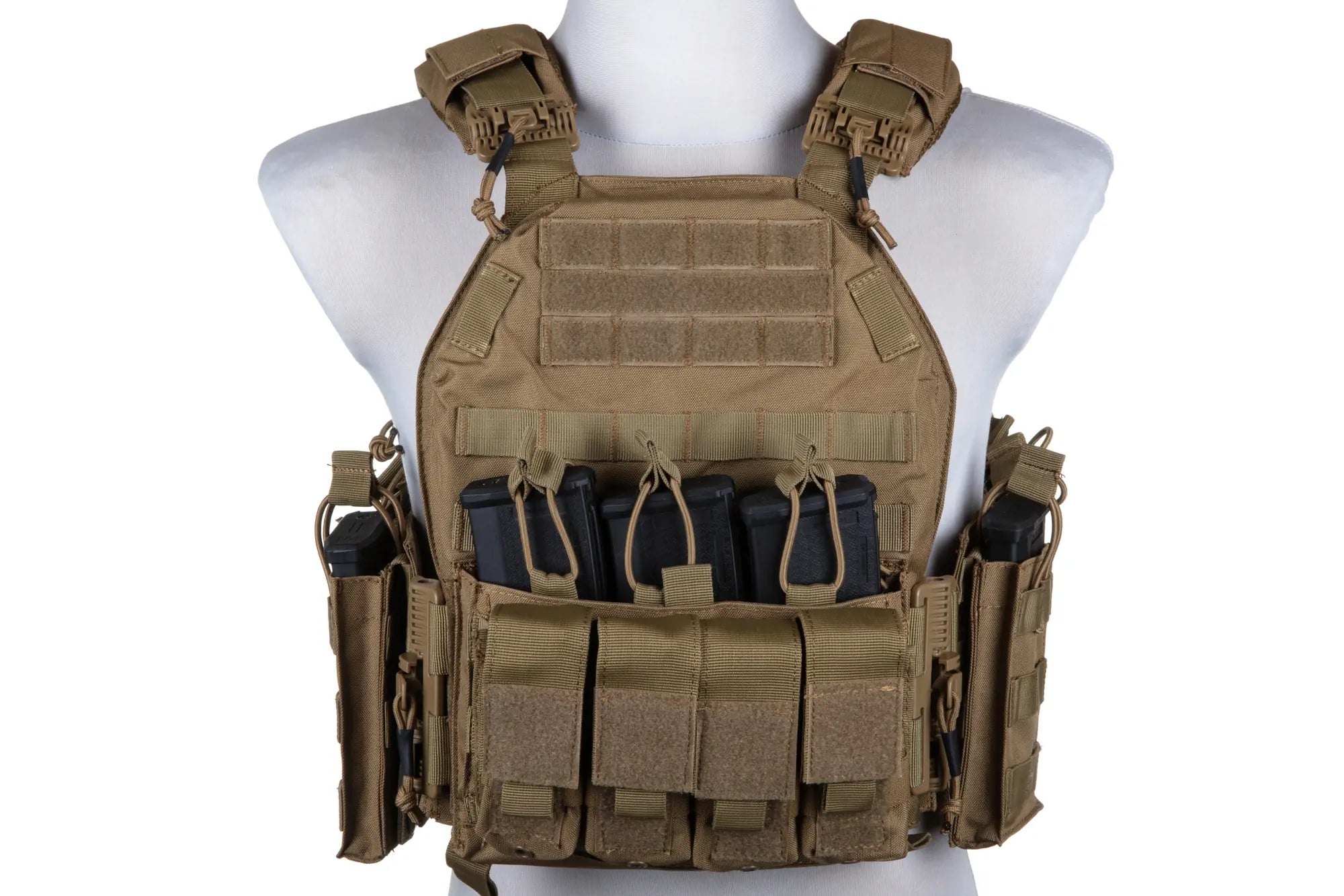 Plate Carrier tactical waistcoat 8944-1 Tan-1