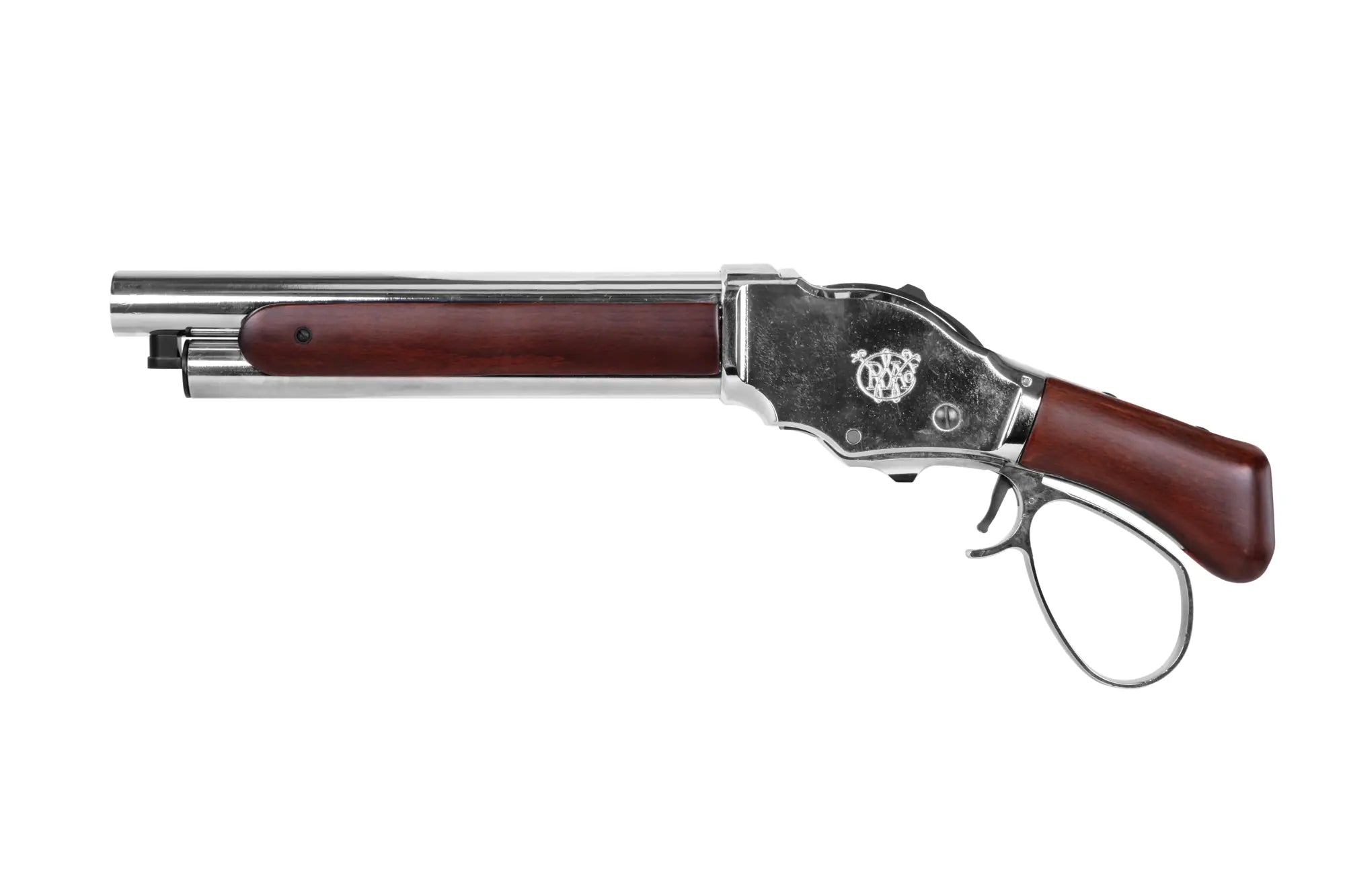 Golden Eagle M1887 Compact Wild Lever shotgun replica Silver