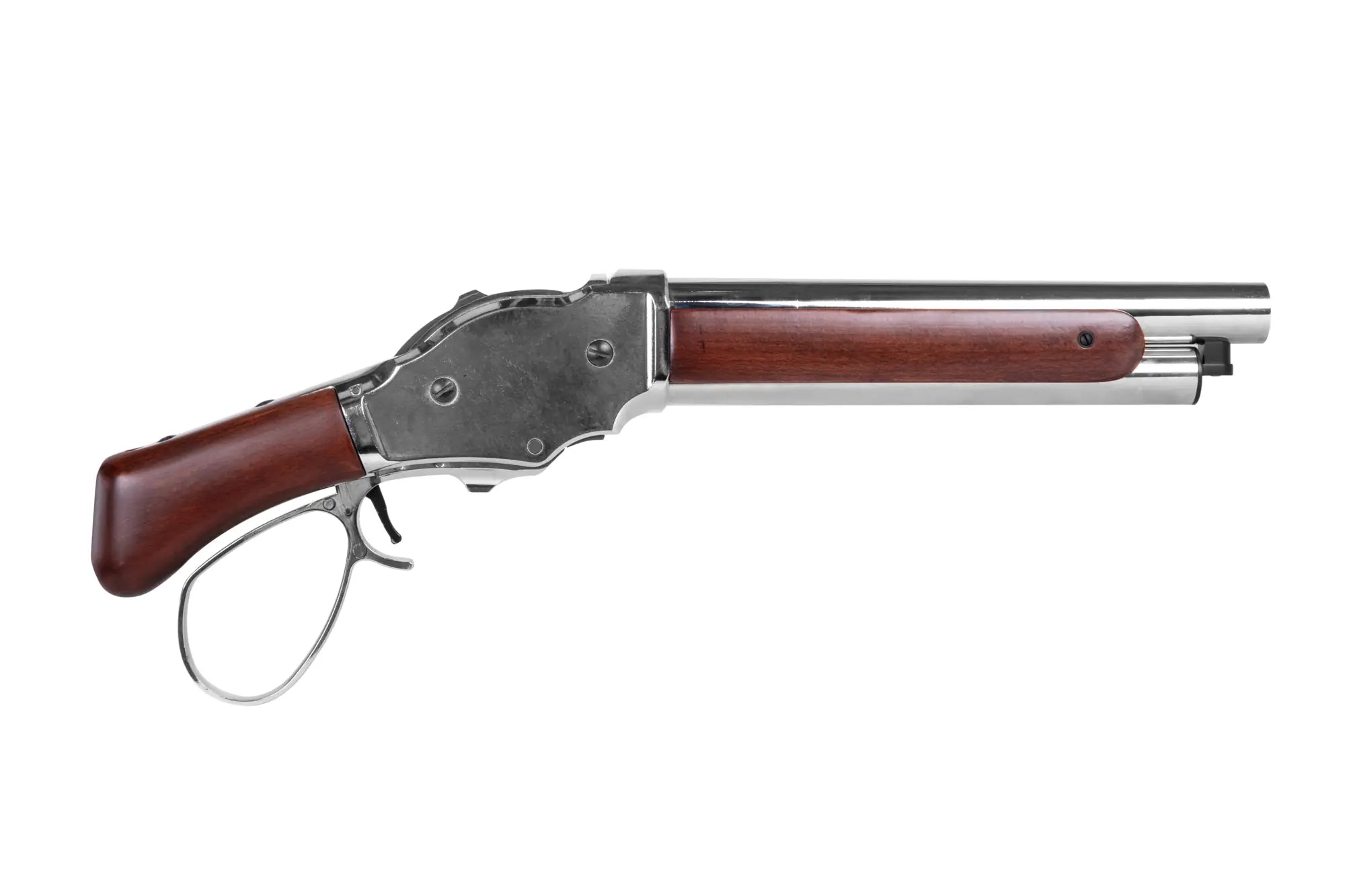 Golden Eagle M1887 Compact Wild Lever shotgun replica Silver-3