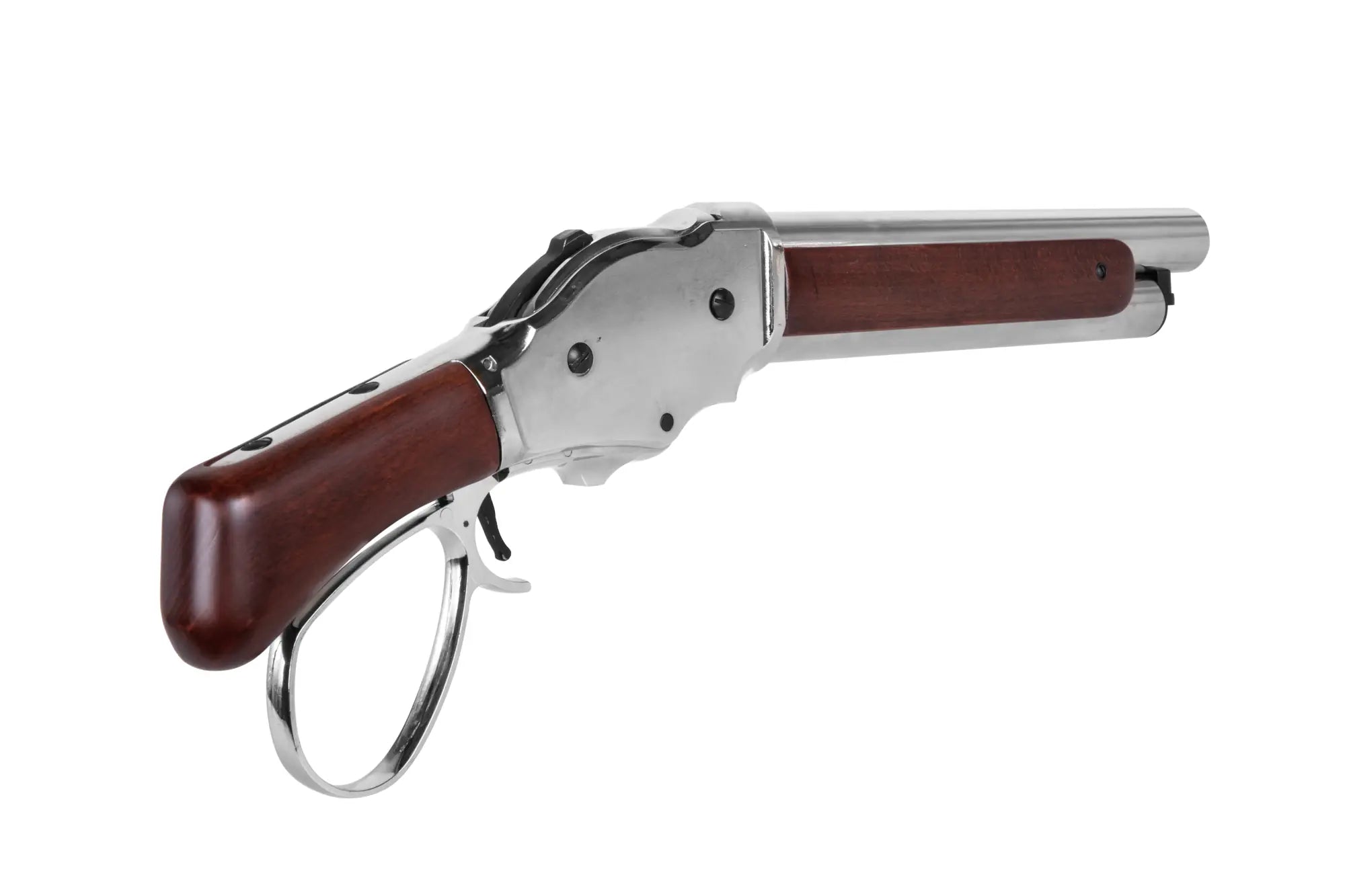 Golden Eagle M1887 Compact Wild Lever shotgun replica Silver-4