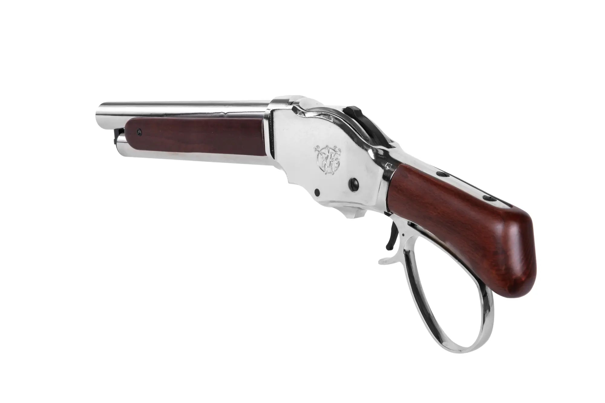 Golden Eagle M1887 Compact Wild Lever shotgun replica Silver-5