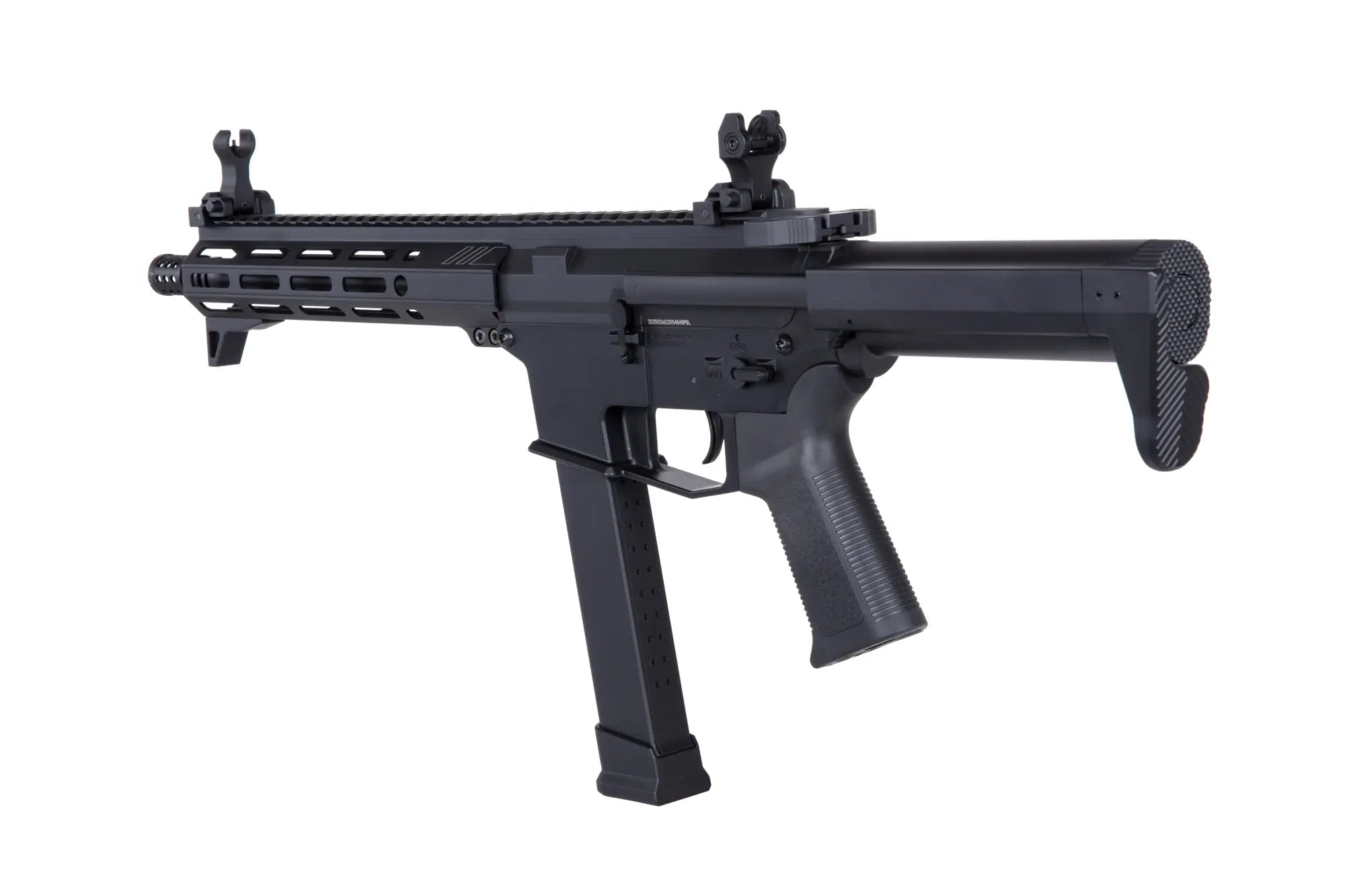 Golden Eagle/EMG Angstadt Arms UDP-9 9'' submachine gun replica Black-6