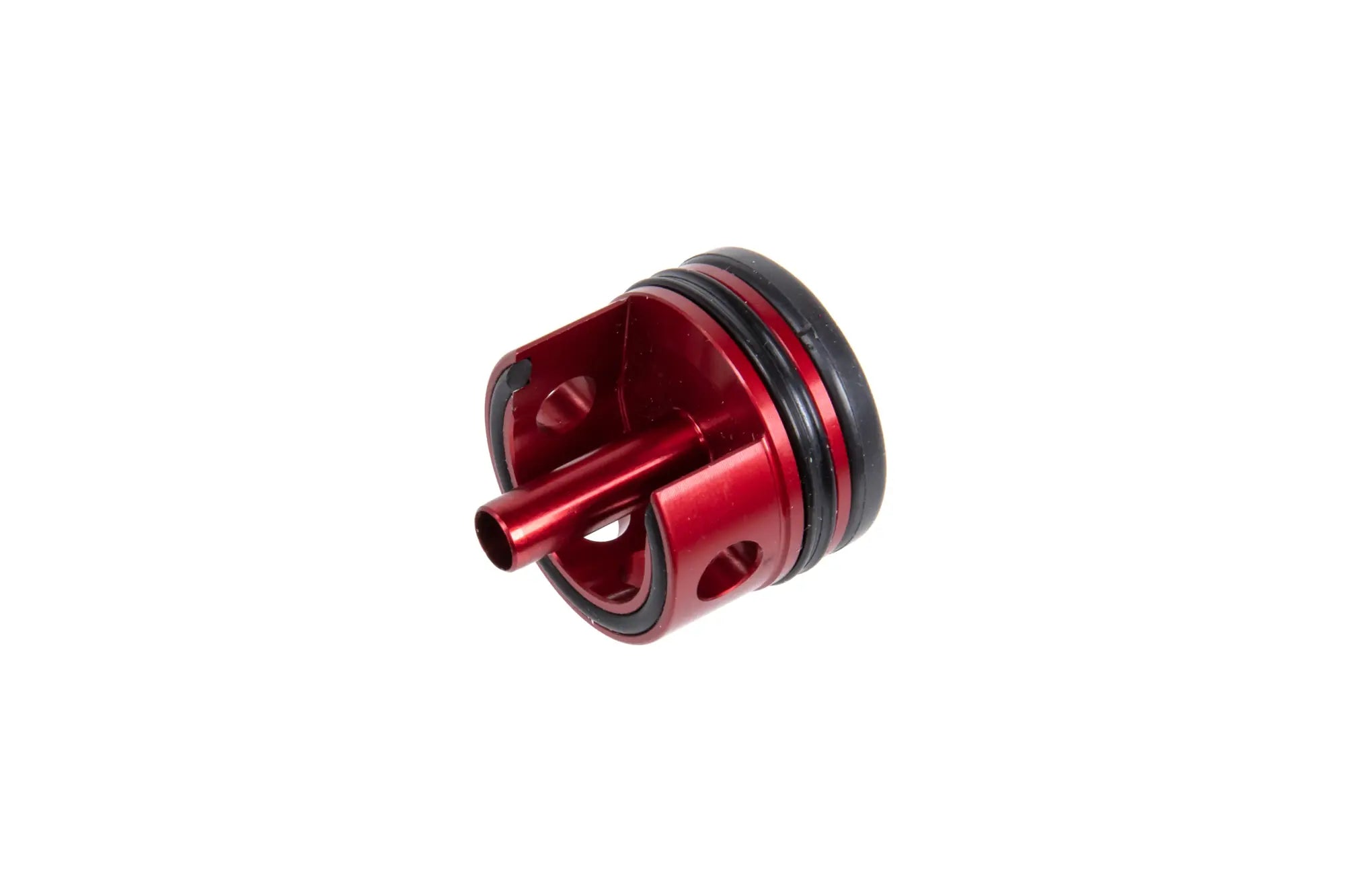 TopMax ERGAL CNC cylinder head (black PAD) Red