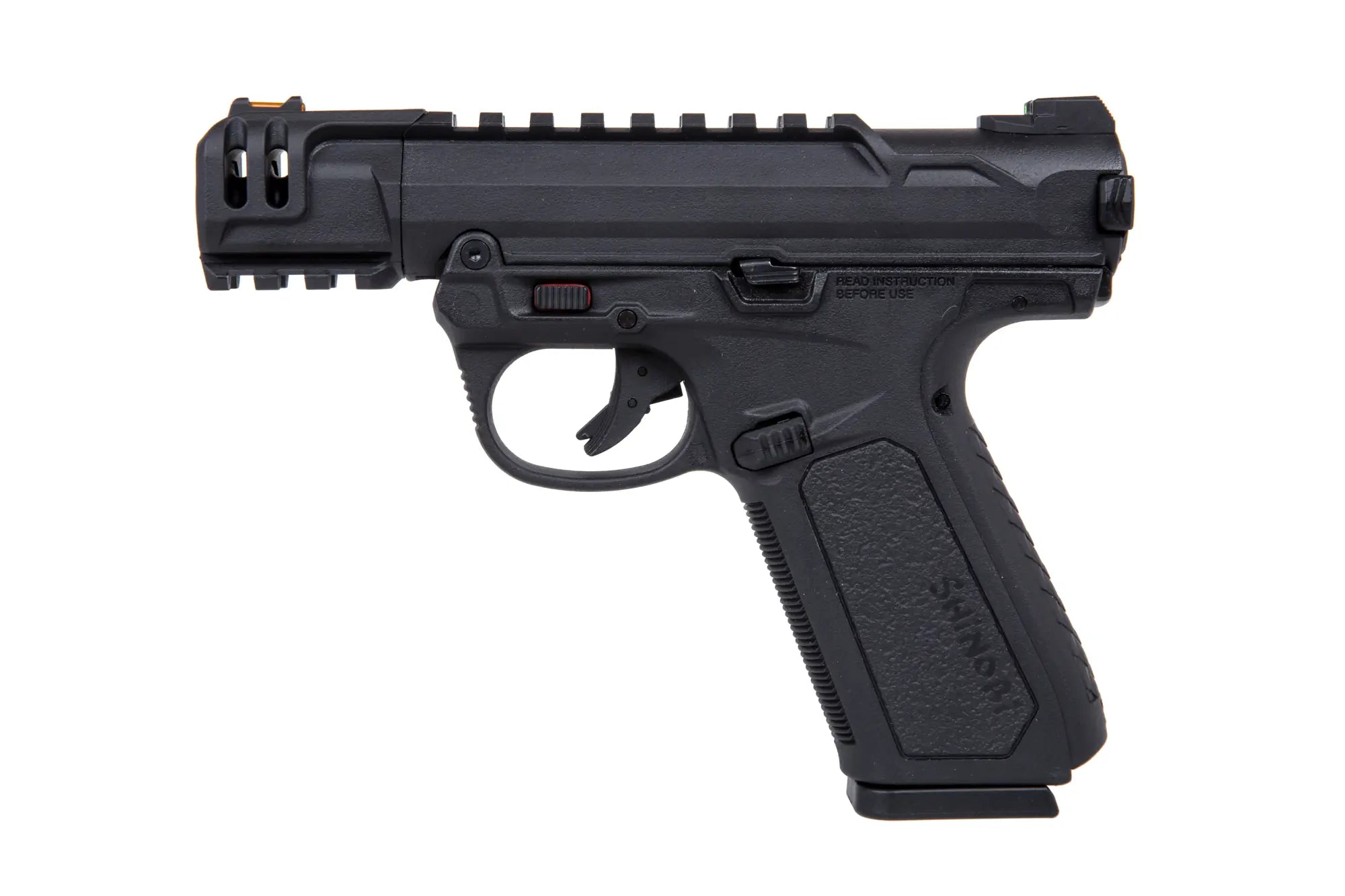 Action Army ASG pistol AAP01C Shinobi GBB Full/Semi Auto Black