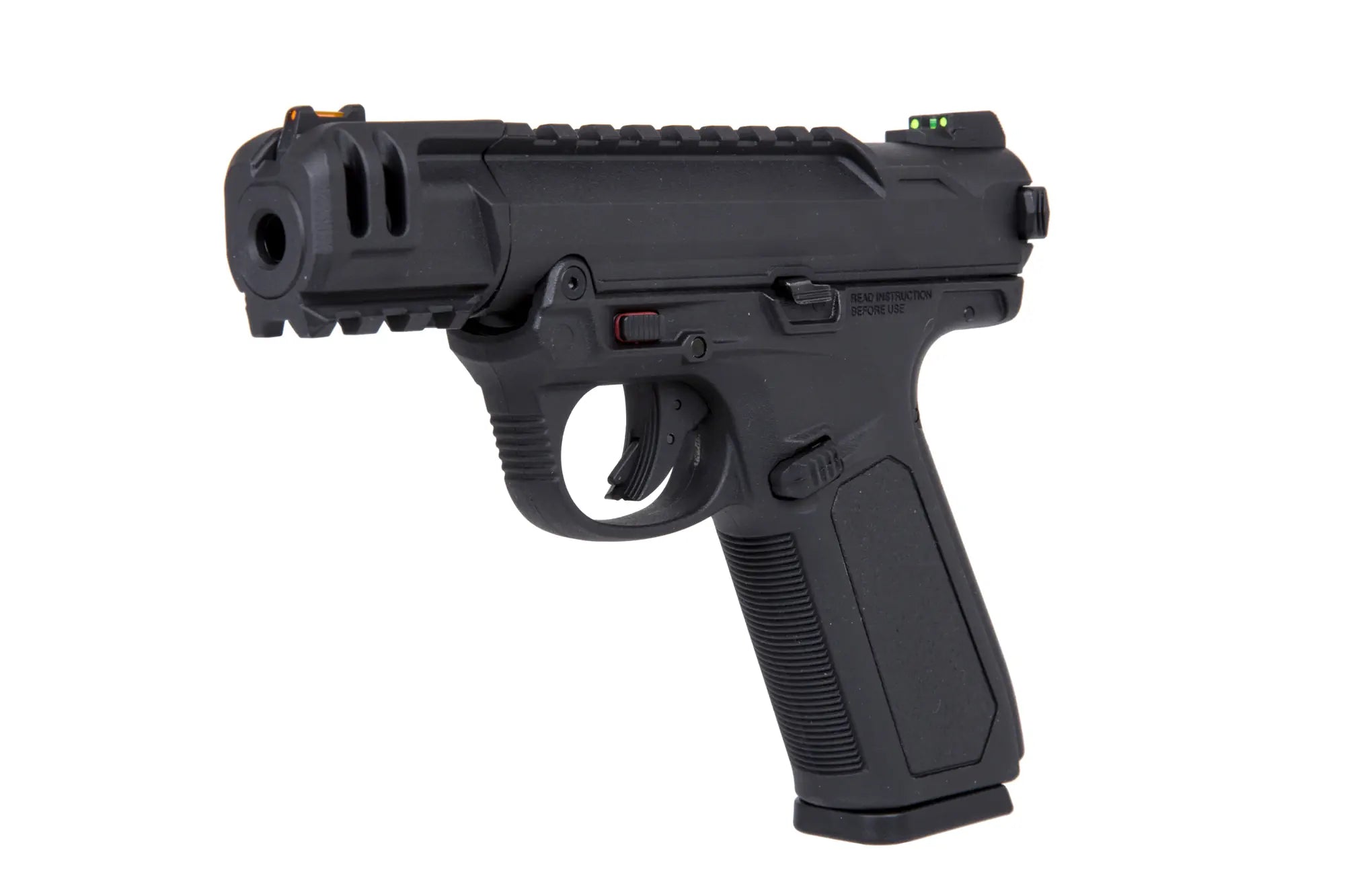 Action Army ASG pistol AAP01C Shinobi GBB Full/Semi Auto Black-1