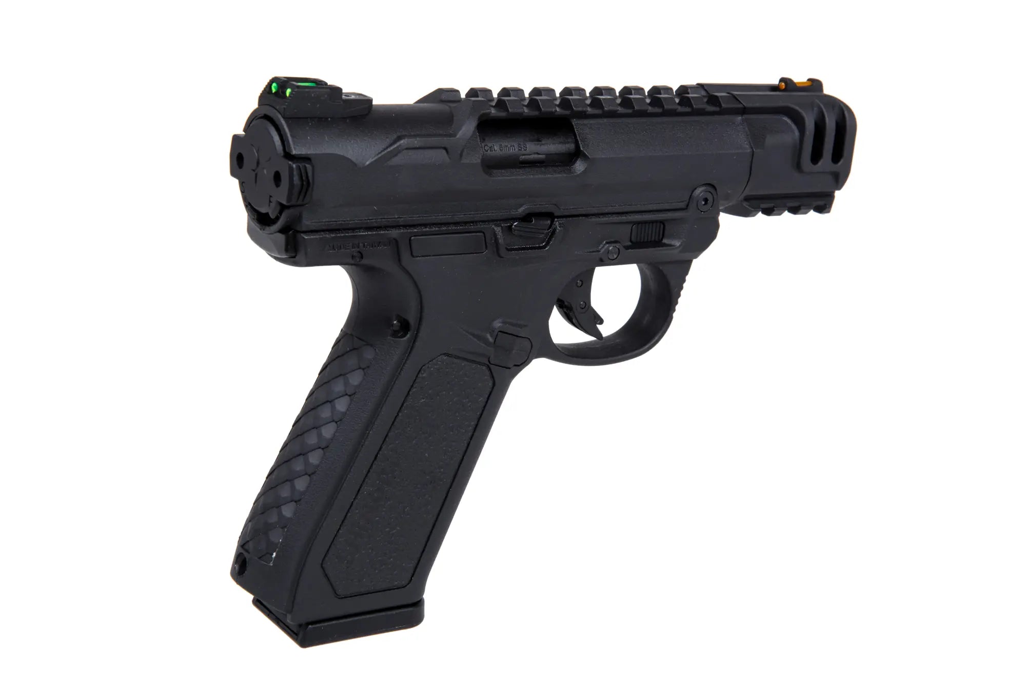 Action Army ASG pistol AAP01C Shinobi GBB Full/Semi Auto Black-4