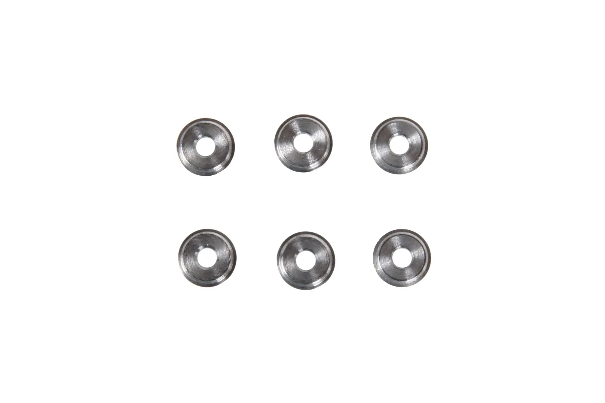 Set of 6 plain bearings 8mm TopMax Inox Low Profile-1