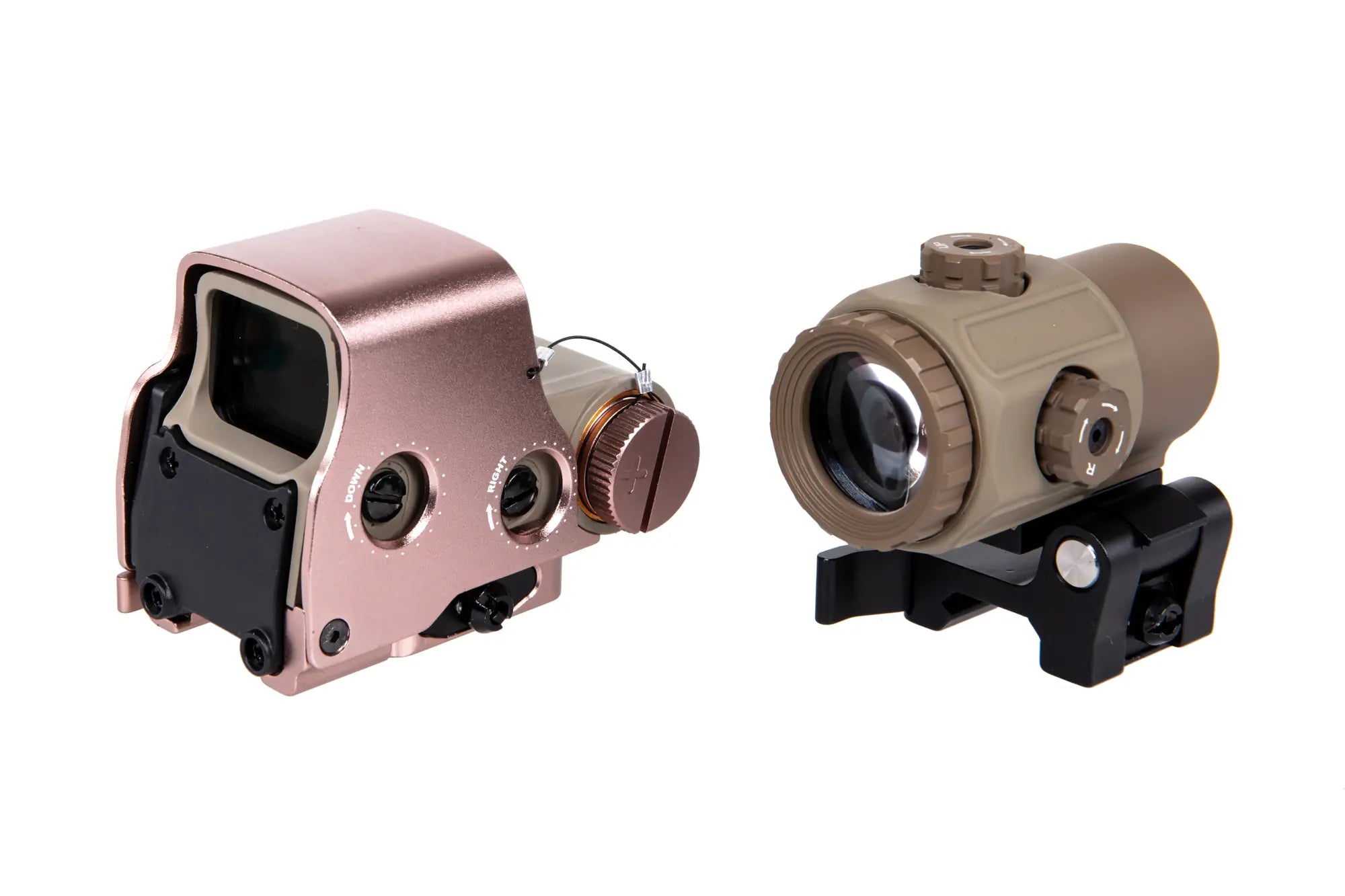EXPS type collimator sight set with magnifier type G43 Dark Earth