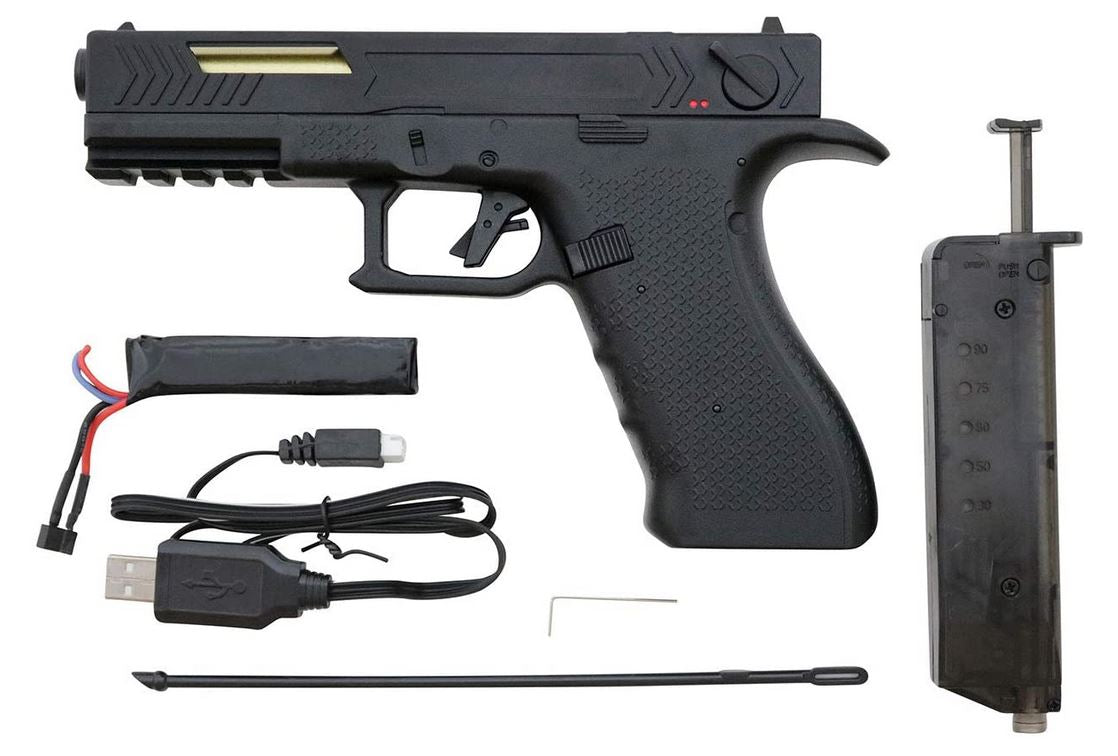 Réplica de la pistola eléctrica CM121S MOSFET Edition - negra