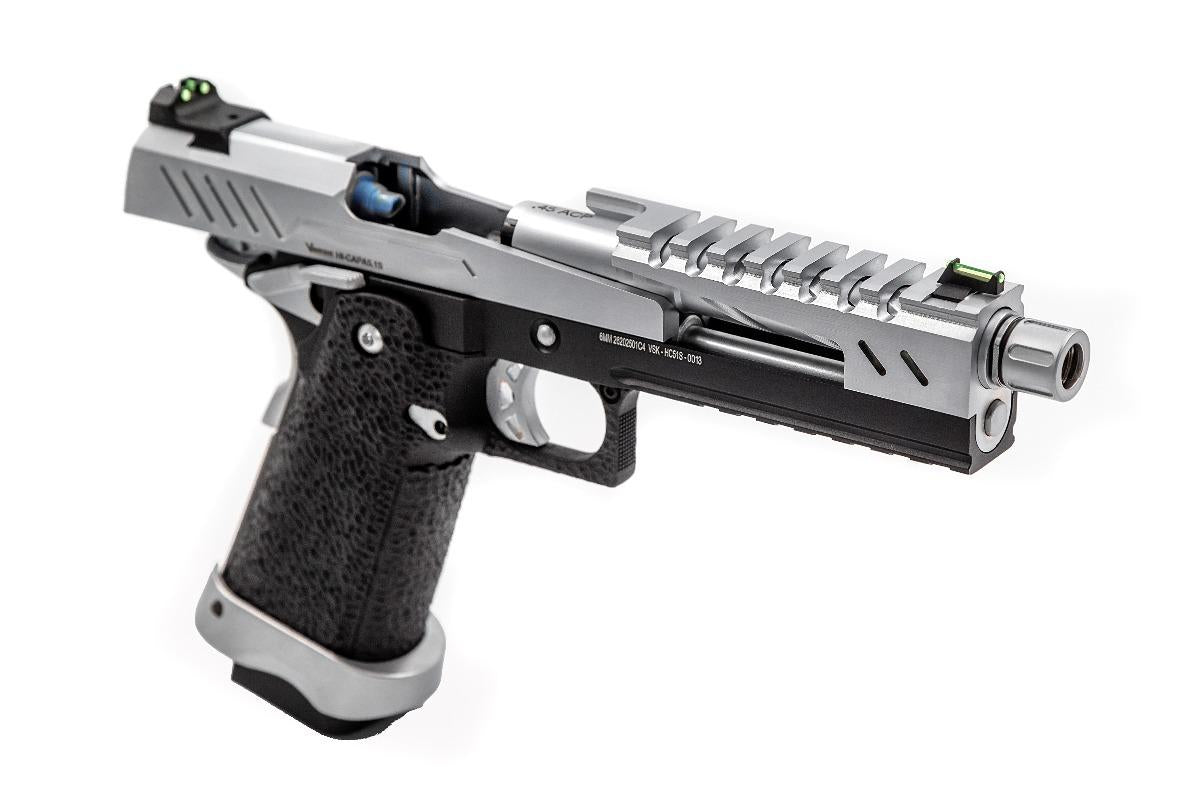  Pistola HiCapa 5.1 GBB - Cromata e argento