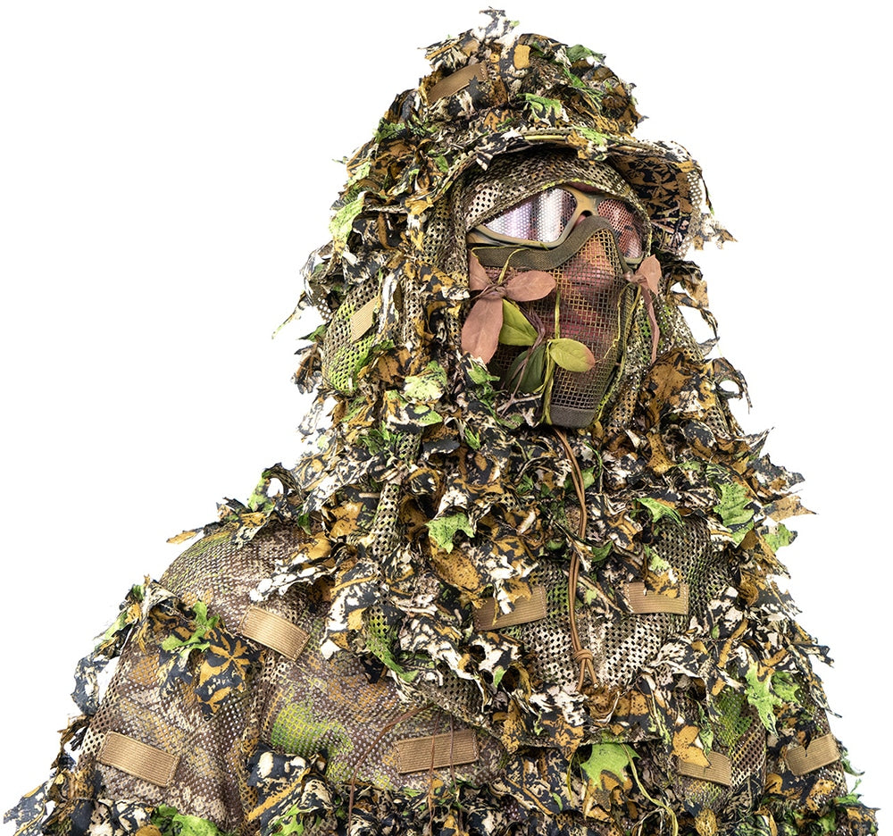 3D Ghillie Suit – Sniper Boonie - Amber-1