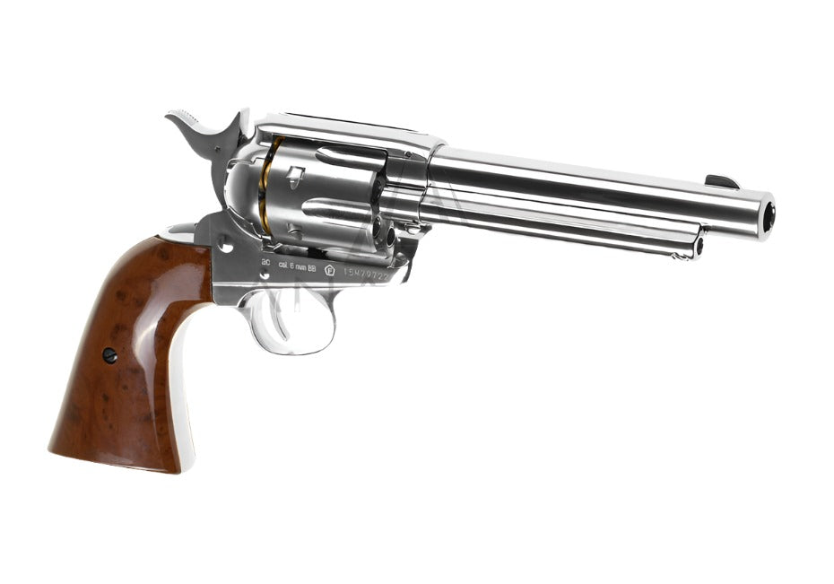 Revolver Western Cowboy 6mm Co2 - Nickel