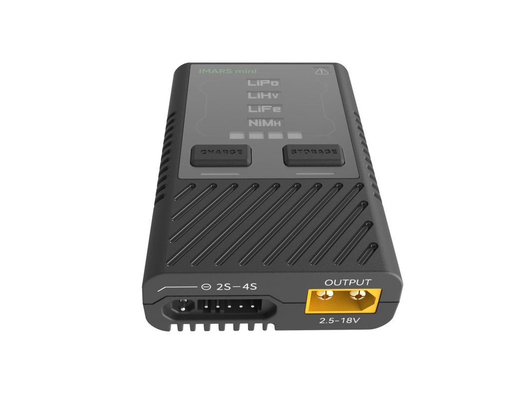 Akkuladegerät IMARS mini G-Tech USB-C 2-4S 60W mit Netzteiladapter