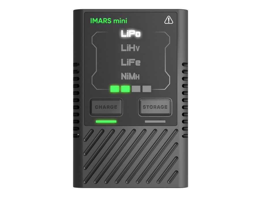 Akkuladegerät IMARS mini G-Tech USB-C 2-4S 60W mit Netzteiladapter